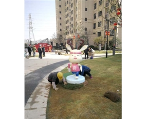 阜陽雕塑廠家的材料都是什么？